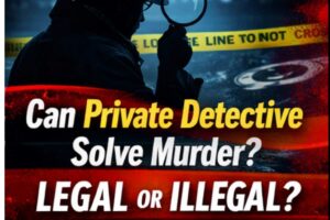Read more about the article Can Private Detective Investigate Murders? Truth About Private Investigator Role