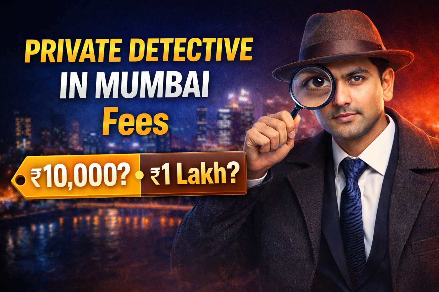 Read more about the article Private Detective in Mumbai Fees: What You Should Know Before Hiring an Investigator