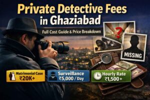 Read more about the article Private Detective Fees in Ghaziabad – Complete Cost Guide & Charges 2026