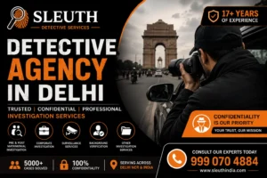 Read more about the article Detective Agency in Delhi – Trusted Private Investigation Services by Sleuth India